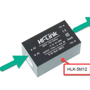 Convertidor De Ac-dc, Ultracompacto, Hlk-5m12, Salida 12 V